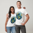 Search for planet earth tshirts World