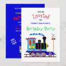Recherche de moteur de train invitations Fête d'anniversaire