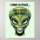 Search for alien head posters Space