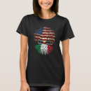 Recherche de italienne fière tshirts Américain