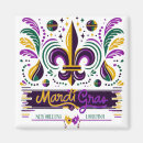 Recherche de masque de carnaval magnets Mardi gras