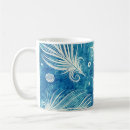 Search for hand drawn feathers mugs Seamless