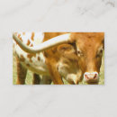 Search for steer business cards Western