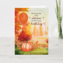 Search for pumpkin birthday cards Autumn