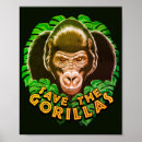 Recherche de gorilles posters Gorille de montagne
