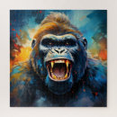 Recherche de gorilla puzzles Gorille