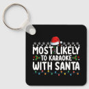 Search for matching keychains Santa