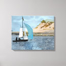 Search for sailing boat canvas prints Water