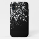 Search for white floral iphone cases Black