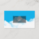 Recherche de nuage bleu cartes visite Minimaliste
