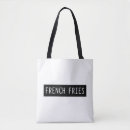 Search for french fries bags Typography