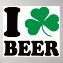 Recherche de bière drôle posters Shamrock