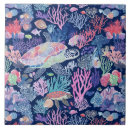 Search for turquoise fish tiles Underwater