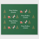 Search for unicorn santa wrapping paper For kids