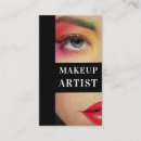 Recherche de lipstick business cards Moderne