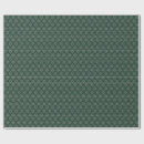 Search for geometry wrapping paper Green