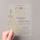 Search for acrylic sweet 16 invitations Princess