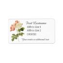 Search for floral pattern return address labels Beautiful