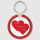Search for heart polka dots keychains Red
