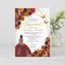 Search for red butterfly invitations Fiesta de quince anos