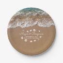 Search for beach wedding plates Sea
