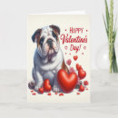 Search for bulldog valentines day cards Puppy