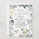 Search for winter greenery baby shower invitations Baby it's cold outside