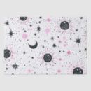 Search for black stars tissue paper Moon