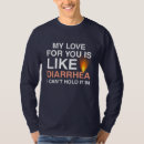 Recherche de diarrhée tshirts Amour
