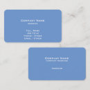 Search for cornflower business cards Blue