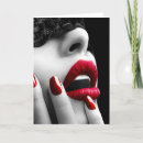 Search for glamourous woman cards Black