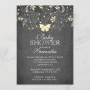 Search for yellow butterfly baby shower invitations Modern