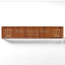 Search for judge name plates Scales of justice