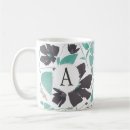 Search for black white floral print pattern mugs Chic