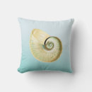 Search for nautilus shell pillows Nautical