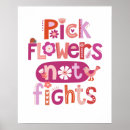Recherche de lettre florale posters Pour enfants