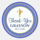 Search for round baptism stickers White