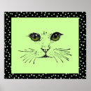 Search for black polka dots posters Cat