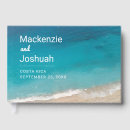 Search for beach wedding guest books Tropical