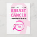 Search for awareness month postcards Pink