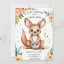 Recherche de kangaroo baby shower invitations Joey