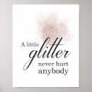 Search for faux glitter posters Pink