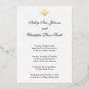 Search for gold embossed invitations Modern