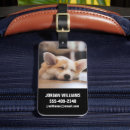 Search for corgi luggage tags Queen elizabeth's