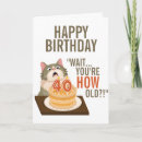 Search for 40th jokes birthday cards For her