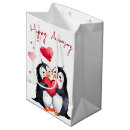 Search for penguin gift bags Heart