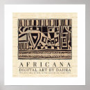 Search for african tribal posters Hand drawn