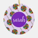 Search for lollipop ornaments Candy