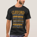 Recherche de clifford tshirts Chemise