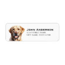 Search for labrador retrievers return address labels Puppy